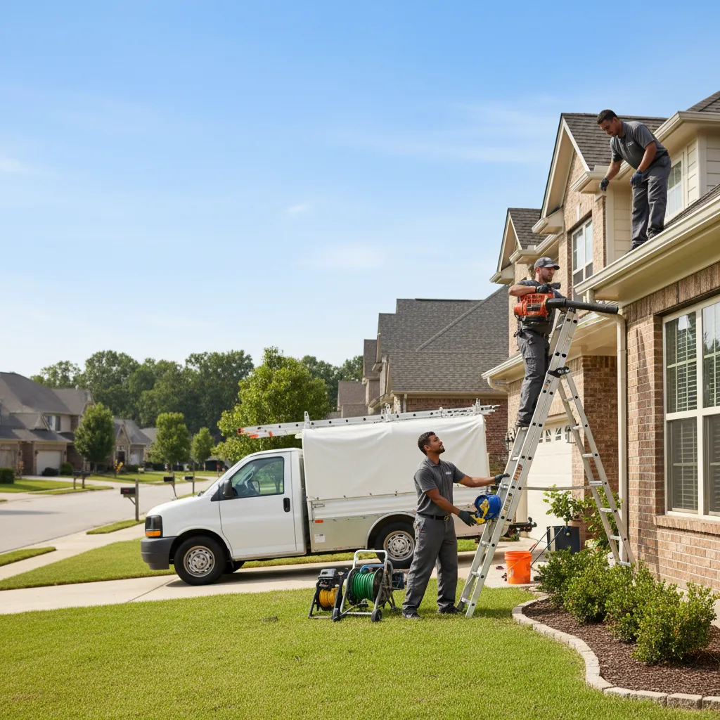 Home Gutter Service in Warfield, VA near me